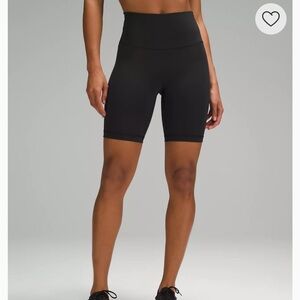 Women's Black High-Waisted Shorts